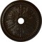 Ekena Millwork Winsor Ceiling Medallion (Fits Canopies up to 4"), Hand-Painted Bronze, 27 1/2"OD x 4"ID x 1 1/2"P CM27WIBZS - alternate 1